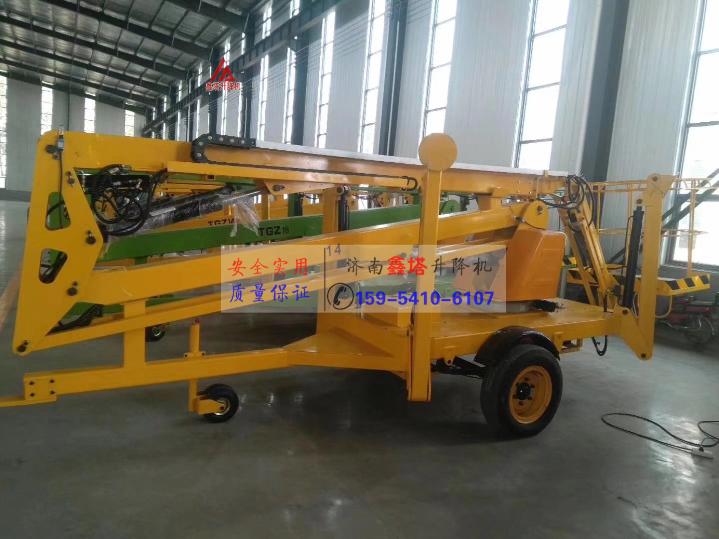 折臂式升降機折臂式高空作業平臺車 折臂式升降機折臂式高空作業平臺車