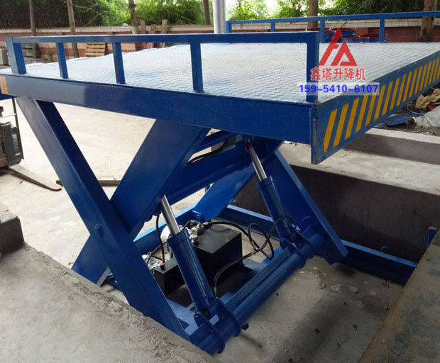 單層剪叉式升降機使用現場 單層剪叉式升降機使用現場