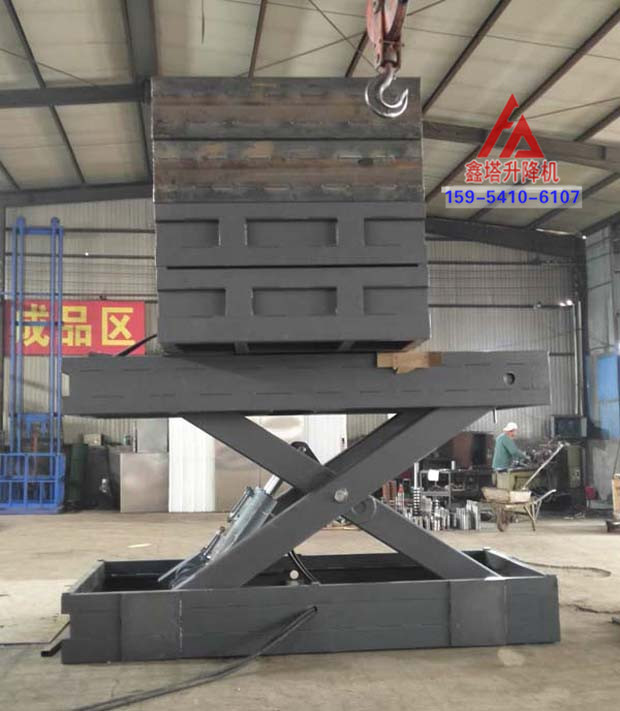 固定剪叉式升降機生產現場 固定剪叉式升降機生產現場